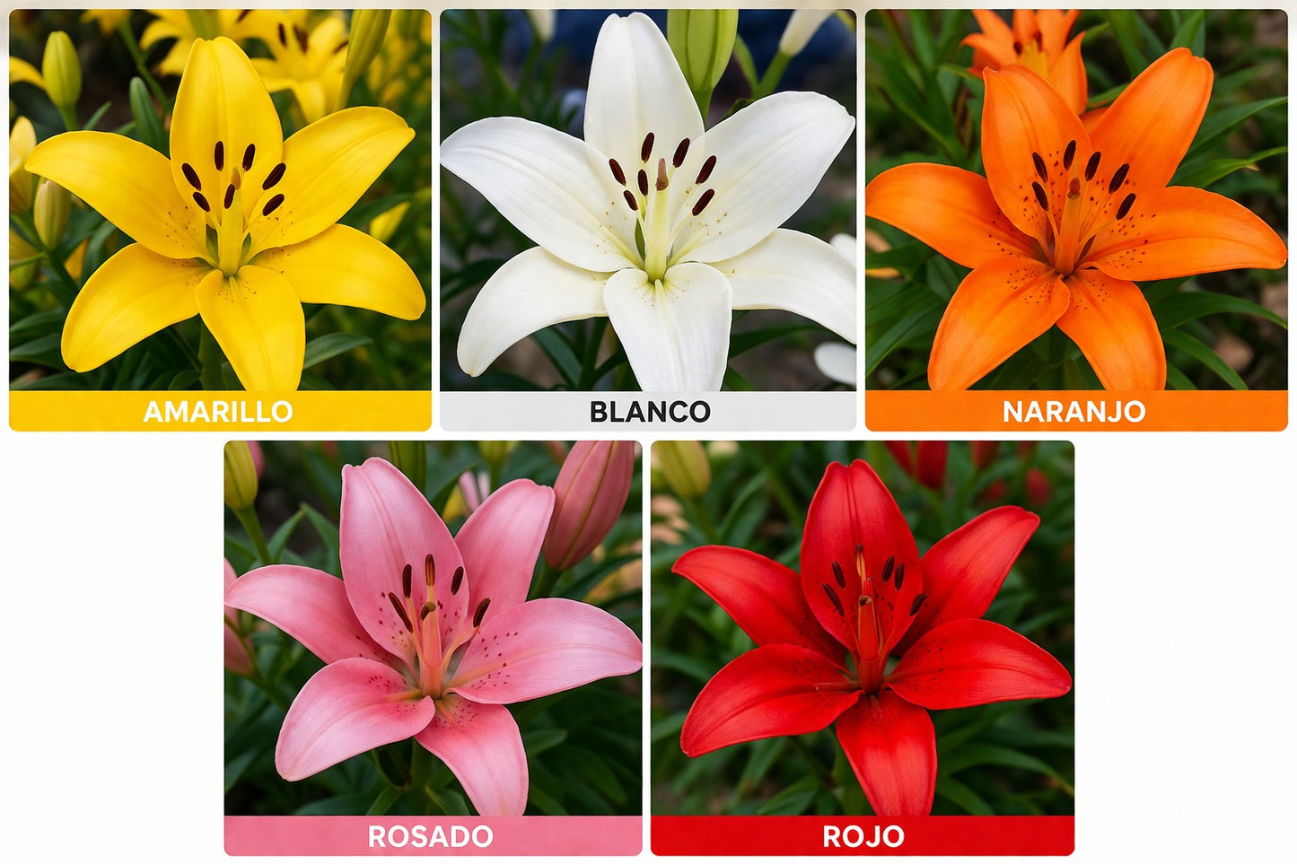 Pack Día de la Madre – 10 Bulbos Lilium & Gladiolos (5  c/u) 🌸 Edición Limitada